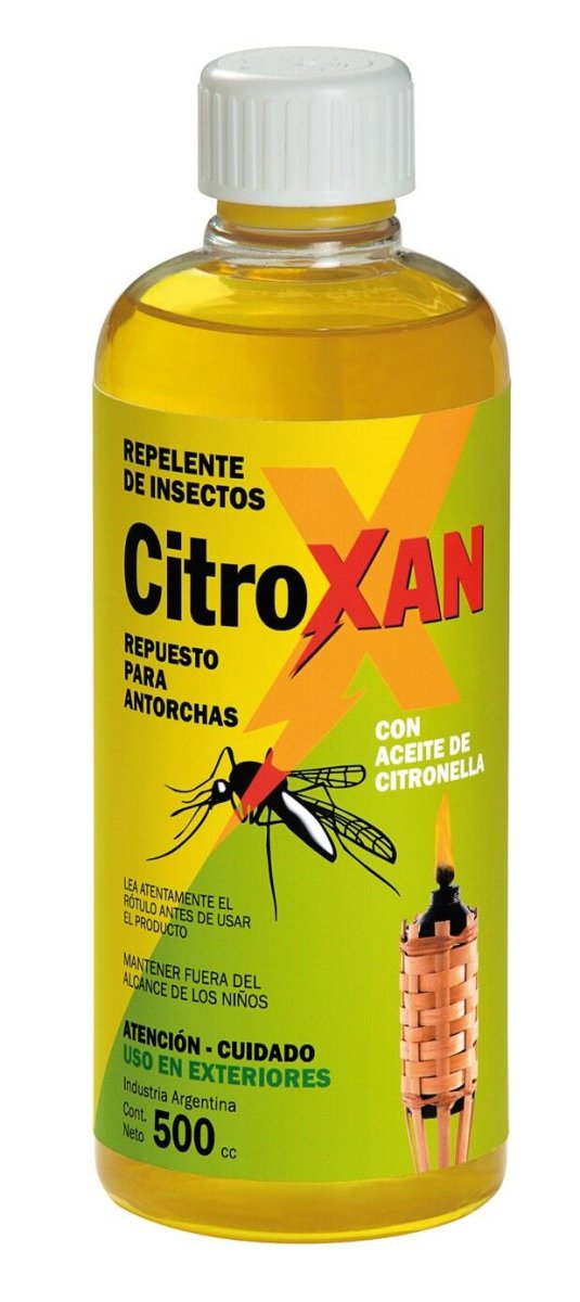 Citroxan Aceite de Citronela repelente para Antorchas 500cc