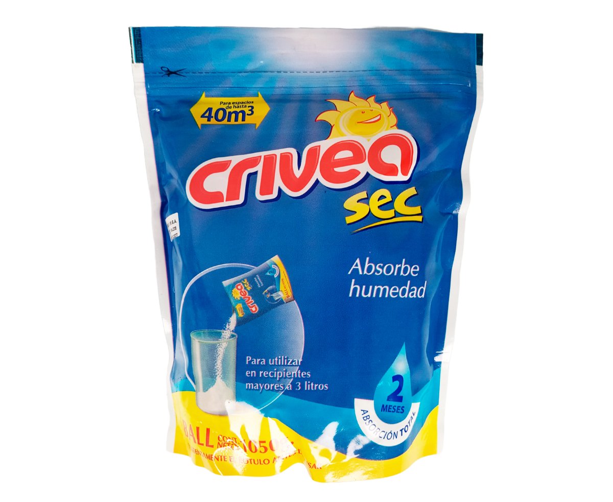 CRIVEA Antihumedad de 1 kg par espacios de hasta 40m3.