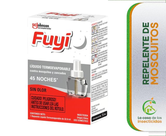 Fuyi 45 noches repuesto líquido Repelente mosquitos