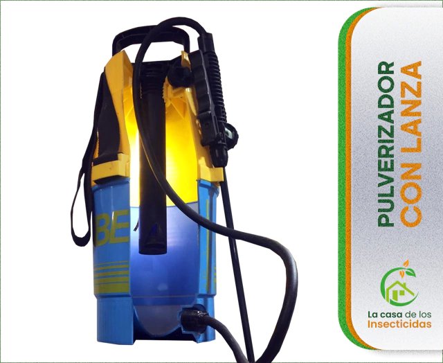 Giber H7 pulverizador con lanza 7 litros.